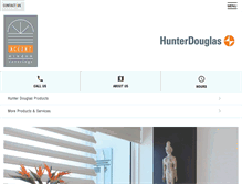 Tablet Screenshot of accentwindowcovering.com